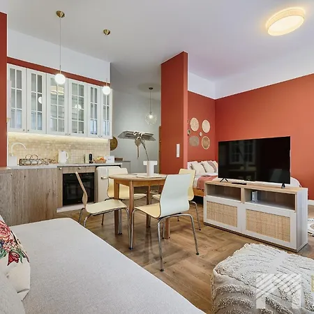 Kolorova By Lookap - Darmowy Parking W Centrum Lodzi! Apartmán