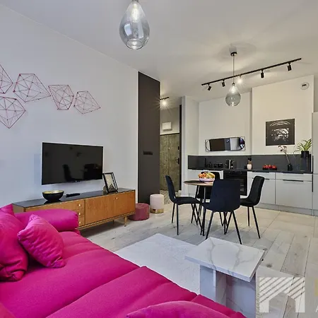 Kolorova By Lookap - Darmowy Parking W Centrum Lodzi! Appartamento *