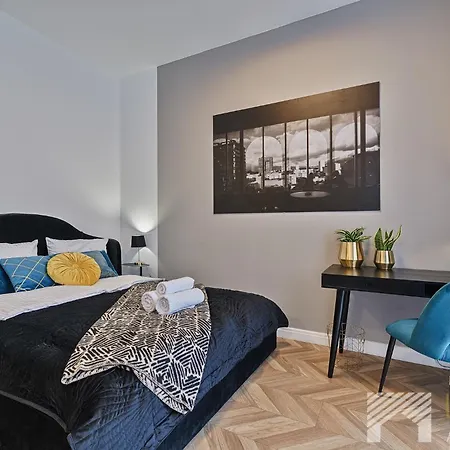 Kolorova By Lookap - Darmowy Parking W Centrum Lodzi! Apartmán